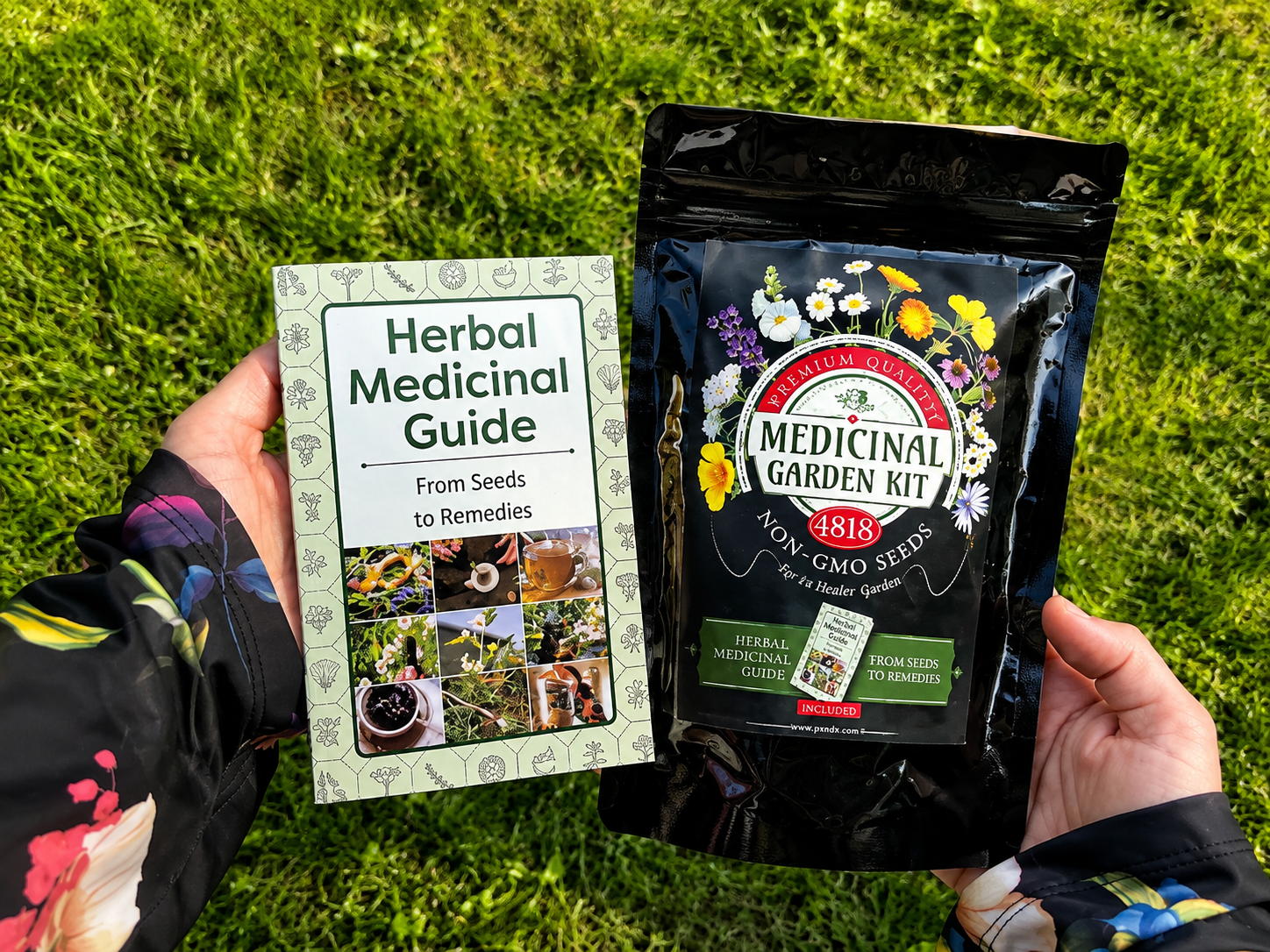 Medicinal Garden Kit seeds and herbal growing guide